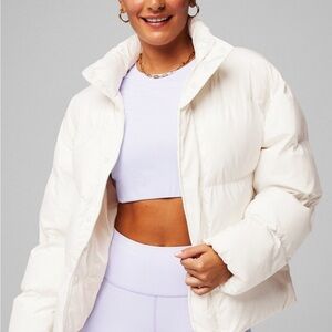 Fabletics Puffer jacket. EUC